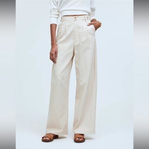 Madewell The Harlow Wide Leg Pants NWT